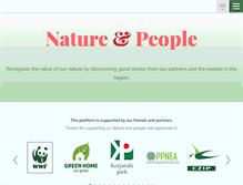 Tablet Screenshot of natureforpeople.org